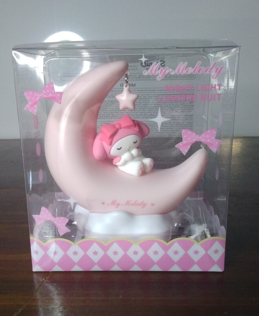Sanrio My Melody Moon Shape Night Light Gift Kawaii New In Box | eBay