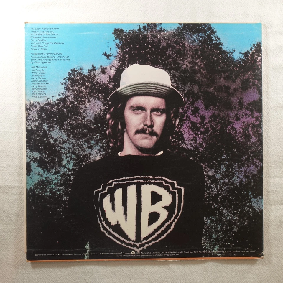 Michael Franks Sleeping Gypsy LP Vinyl Record Album Foto 2 de 4