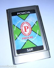 Phoebe PCMCIA 56k Modem PC Card w/New Dongle Cable BFM5600-CF