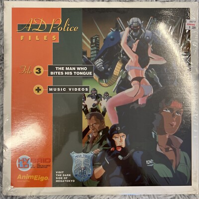 AD Police Files - Hybrid LD #2 (Laserdisc, 1996) 737187001970| eBay