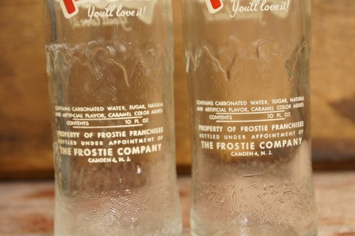 Vintage Frostie Rootbeer Soda Bottles - Picture 4 of 4