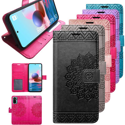 Schutz Hülle Xiaomi Redmi Note 10 Handy Tasche Flip Case Etui Schale TPU Wallet