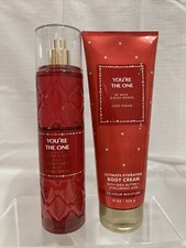 Bath  Body Works You're the One Body Mist  Body Cream 8 fl oz Gift Set of 2