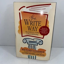 The Write Way The S.P.E.L.L. Guide SIGNED By Richard Lederer 1995 TPB 1ST/9TH