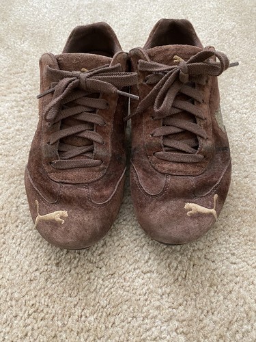 puma speed cat brown suede