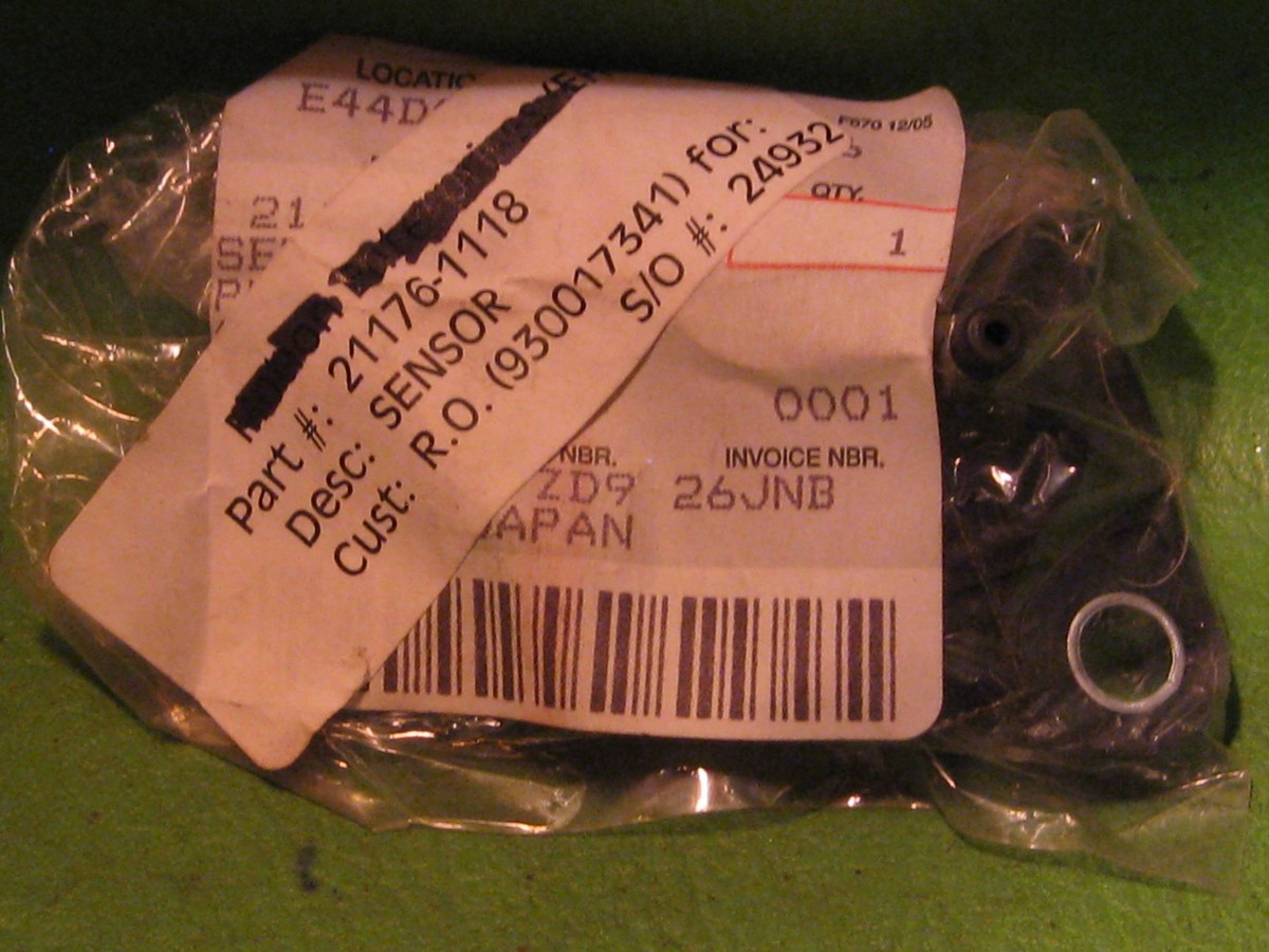 『TEN BDP TC KHAKI S』 Buy Kawasaki ZX-10R ZX10 ZX 10 Air Pressure Sensor 04 05