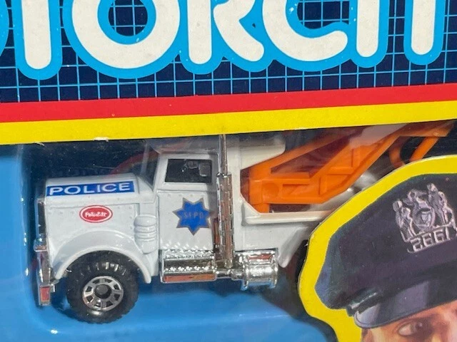 1987 Matchbox Motorcity Convoy Police, MC-13, NIB, 1/64 - Image 3 of 4