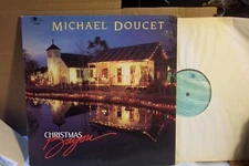 MICHAEL DOUCET LP "Christmas Bayou" SWALLOW RECORDS w "We Three Kings" - NM