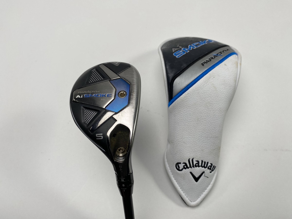 Callaway Paradym Ai Smoke HL 5 Hybrid 24* Cypher Sixty 5.5 60g 