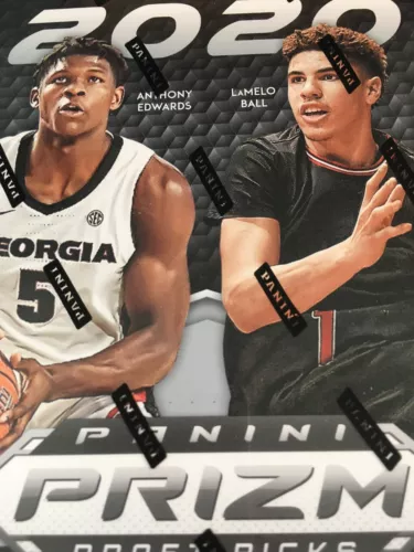 2020-21 Panini Prizm Draft Picks Basketball Factory Sealed Hobby Box 5 Auto
