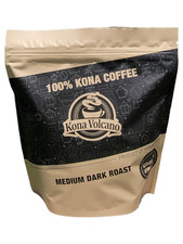 Ground Kona Volcano Coffee 8oz Bag - Medium Dark Roast