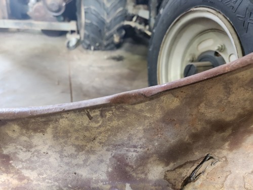 1942- 1947 Ford Station Wagon NOS LH Rear Fender - Picture 8 of 11