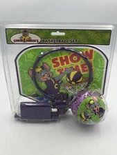 Chuck E. Cheese Pizza Show Time Basketball Hoop With Ball 2009 RARE NEW