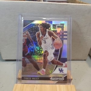 2020-21 Prizm Draft Picks Tyrese Maxey Silver Prizm Rookie RC #14 Kentucky