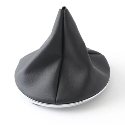 FOR Fiat 500C 2007-2015 Leather Car Gear Stick Shift Shifter Cover Boot Black US - Bild 4 von 7