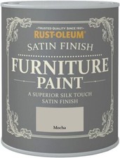 Rust-Oleum Chalky Furniture Paint Gloss Satin Matt Lacquer Metallic 125ml-750ml