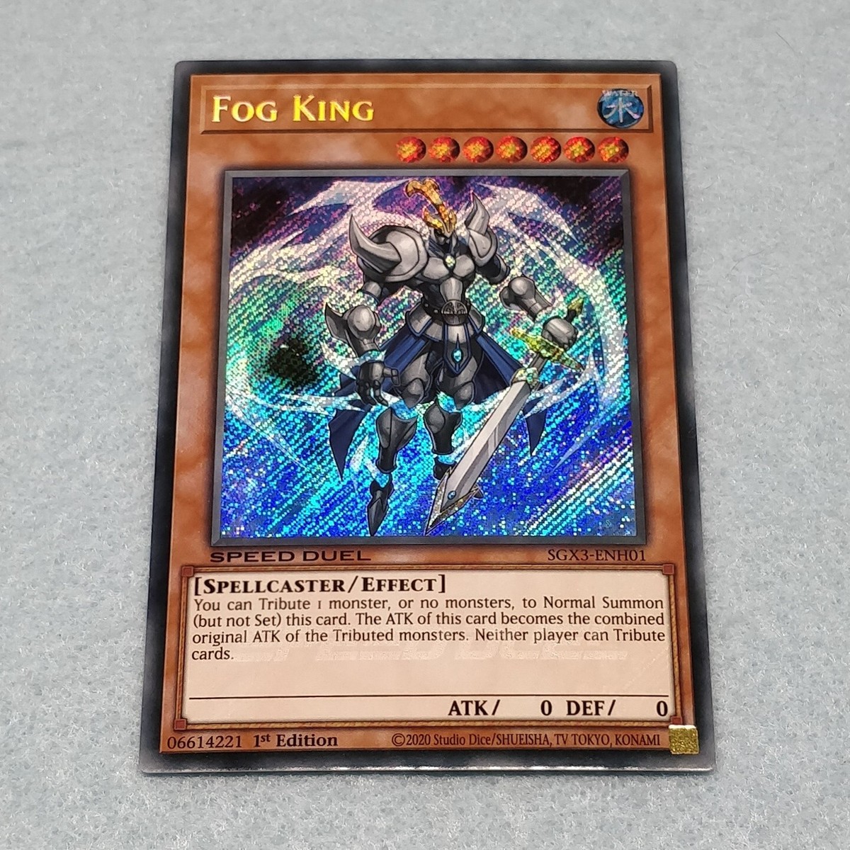 Yugioh Fog King SGX3 1st Edition Secret Rare Card NM | eBay