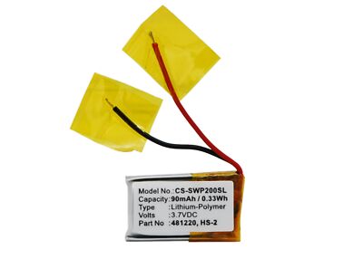 CS Battery for WEP-200,WEP-210,WE-P301 P/N: 481220,AHB601218,B481220,HS-2