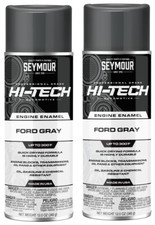 Seymour Hi-tech Engine Enamel Aerosol Spray Paint Ford Gray 12oz Usa-made 2cans Seymour Hi-tech Engine Enamel Aerosol Spray Paint Ford Gray 12oz Usa-made 2cans
