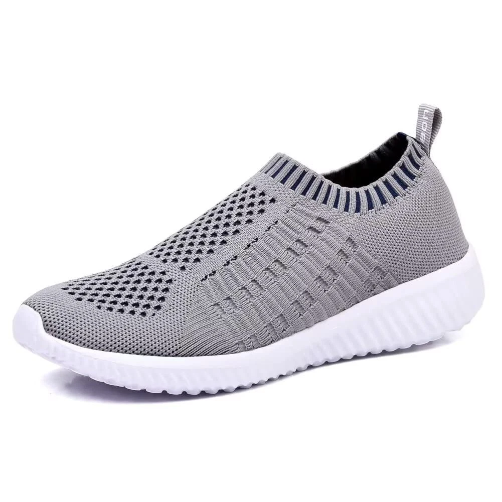 Tiosebon Womens Athletic Walking Shoes Slip On Casual Mesh