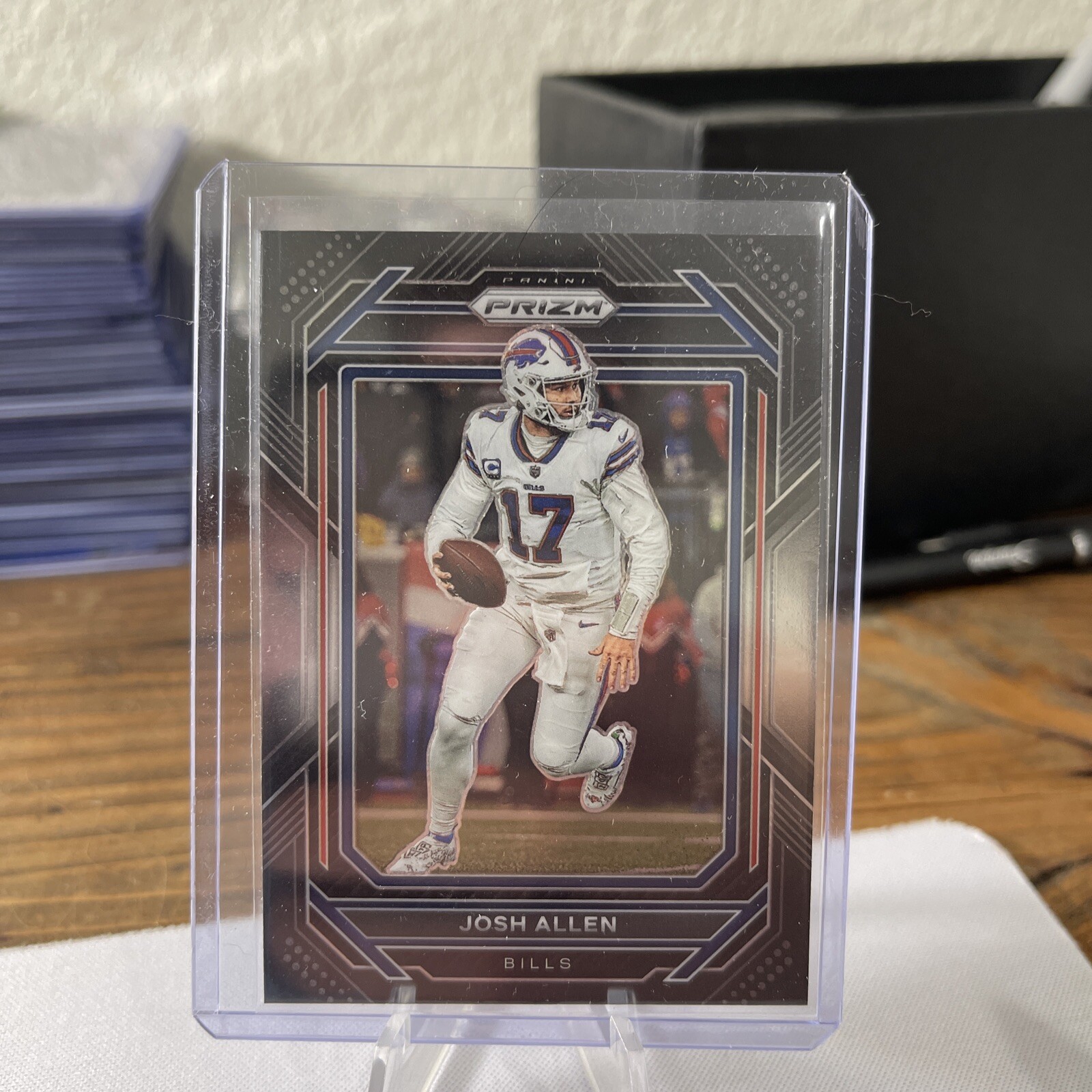 2022 Panini Chronicles - Prizm Black Silver #PB-4 Josh Allen