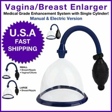 Breast Nipple Clitoris Suckers Enlarger Bigger Vacuum Enhancement System Pump