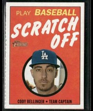 2020 Topps Heritage #10 Cody Bellinger 1971 Topps Baseball Scratch-Offs