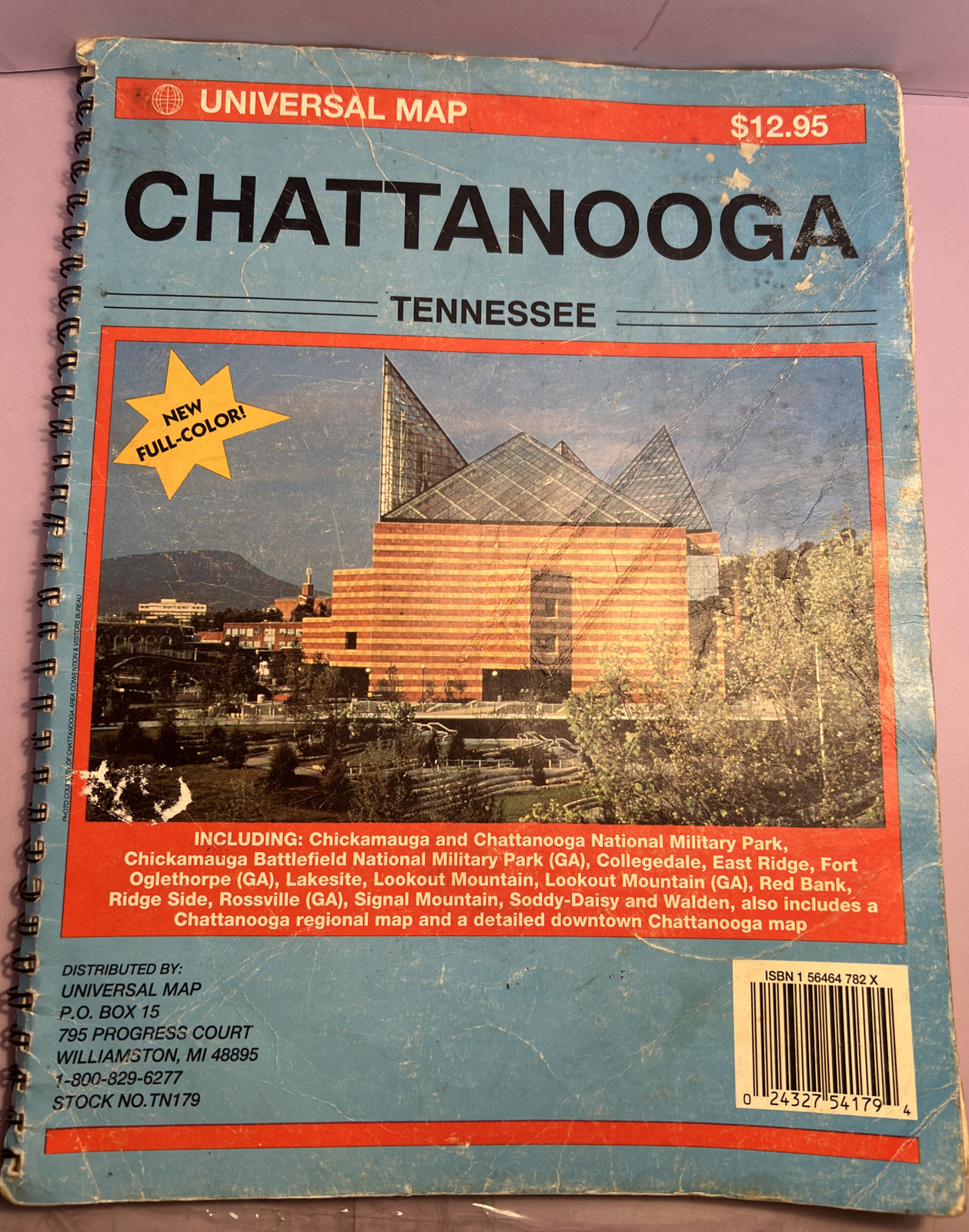 Universal Map Book Chattanooga Tennessee eBay