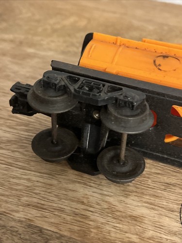 Lionel Lines Postwar O Gauge #6465 Orange 2 Dome Tanker Train - Picture 14 of 14