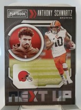 Anthony Schwartz NXT-ASC NEXT UP INSERT 2021 Panini Playbook Football Card