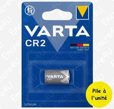 Piles VARTA Cylindres Lithium 3V 6V - Au choix : CR1/2AA CR2 CR123A 2CR5 CR-P2