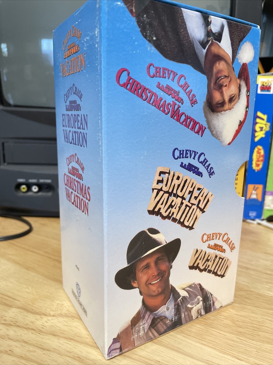 National Lampoons Vacation Trilogy Box Set (VHS, Comedy, Warner