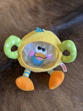 Fisher Price Yellow Duck Ball Plush Easy Shaking To Play Attached /Stroller Toy