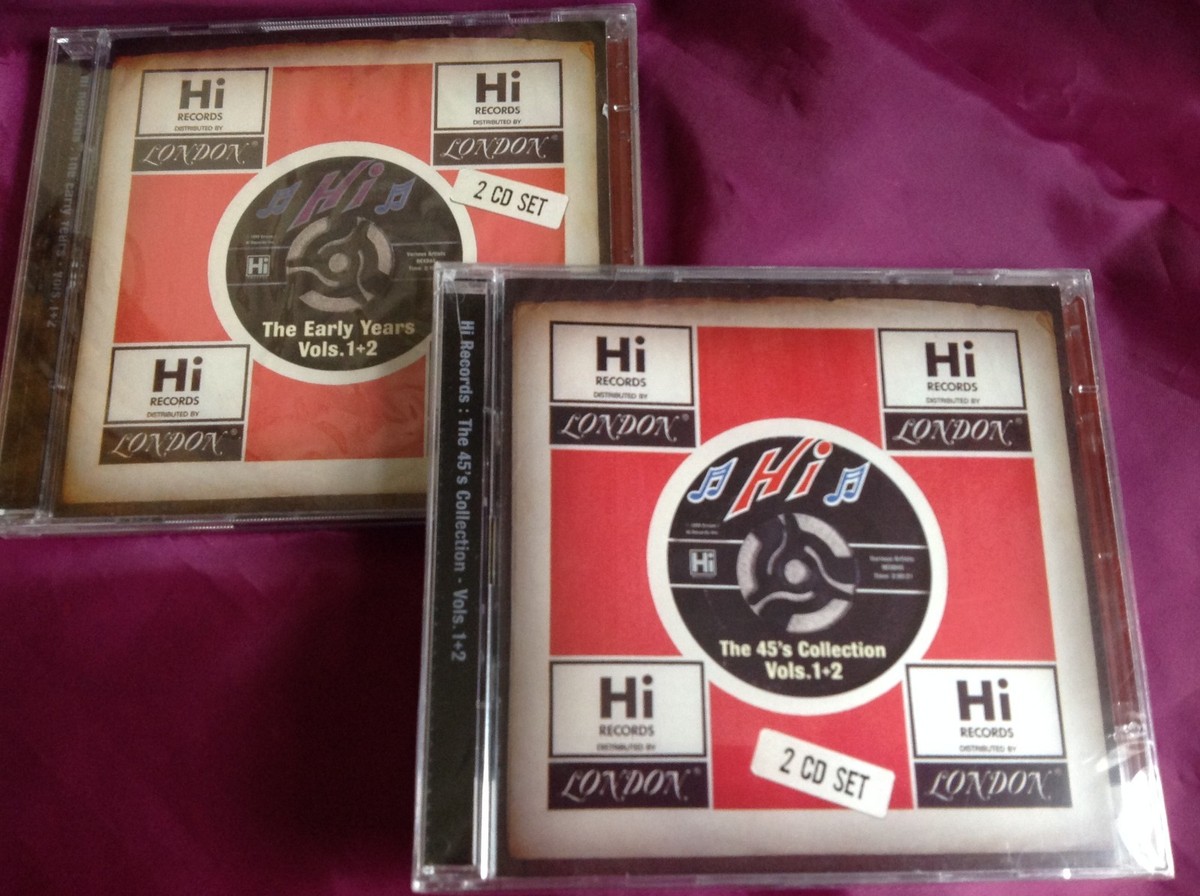 Sealed 2 CDs : The 45's Collection ~ Vols. 1-2 ~ Hi Records