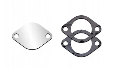 1x AGR Verschlussplatte mit 2x Dichtung für 3.0 TDi VW Touareg AUDI A4 A5 A6 A8