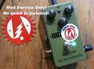 Modify Your Electro-Harmonix Green Russian Big Muff Nano Mod Service (No Pedal)