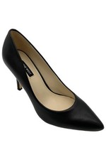 Nine West Women's Flax Pump Black Leather