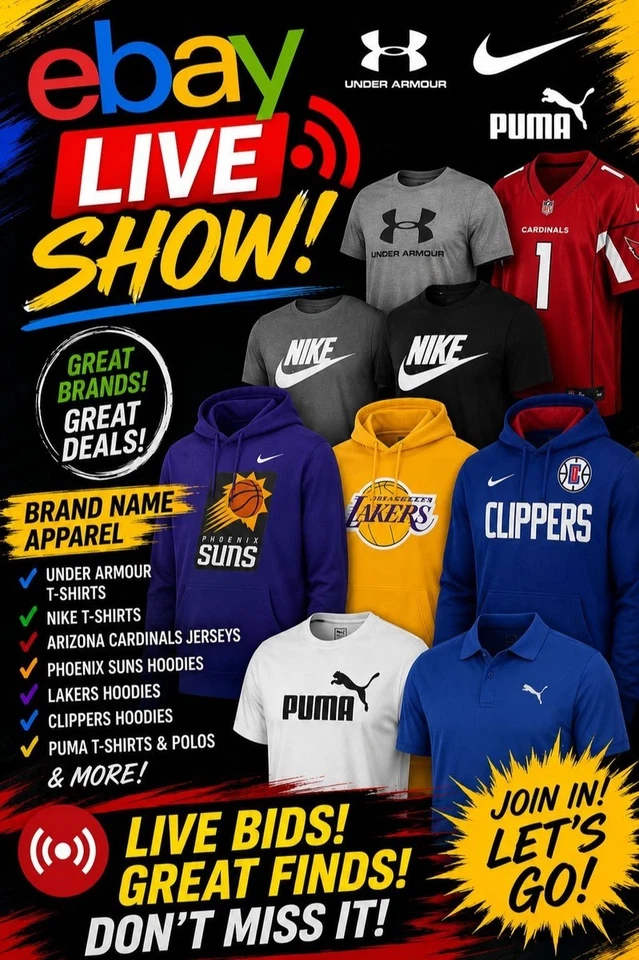NIKE, UNDER ARMOUR,NBA CLOTHING BLOWOUT 🔥 MEN • WOMEN • KIDS | SUNS • LAKE