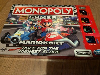 Monopoly Gamer Mario Kart Brettspiel Hasbro alles vollständig