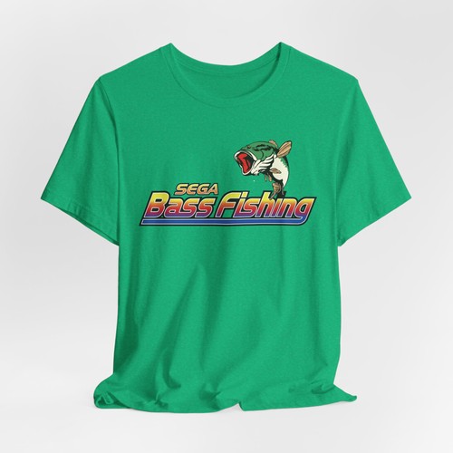 T-shirt manches courtes unisexe logo rétro Sega Bass Fishing Dreamcast années 2000 - Photo 50/109