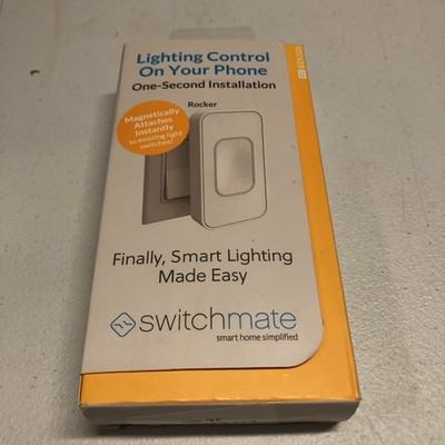 Switchmate Instant Smart Rocker Light Switch Control Magnetic Install Bluetooth