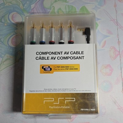 Genuine OEM Sony Component AV Cable For PSP 2000/3000 series PSP-S180u