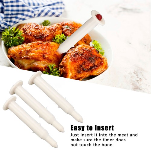 20 Stück Brathähnchen Thermometer Geflügel Thermometer Truthahn Grill Therm - Bild 10 von 23