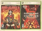 Command & Conquer 3 Kane's Wrath & Red Alert 3 - Xbox 360 - No Manual W/ Poster