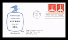 DR JIM STAMPS US COVER AIR MAIL 11C COIL FIRST DAY ISSUE ARTMASTER CACHET