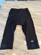 Louis Garneau Padded Cycling Leggings Womens Size Large Black Garneau Sports XL
