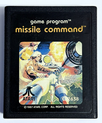 MISSILE COMMAND *ATARI 2600 + 7800* NUR KART *SUPER ZUSTAND - BITTE LESEN*