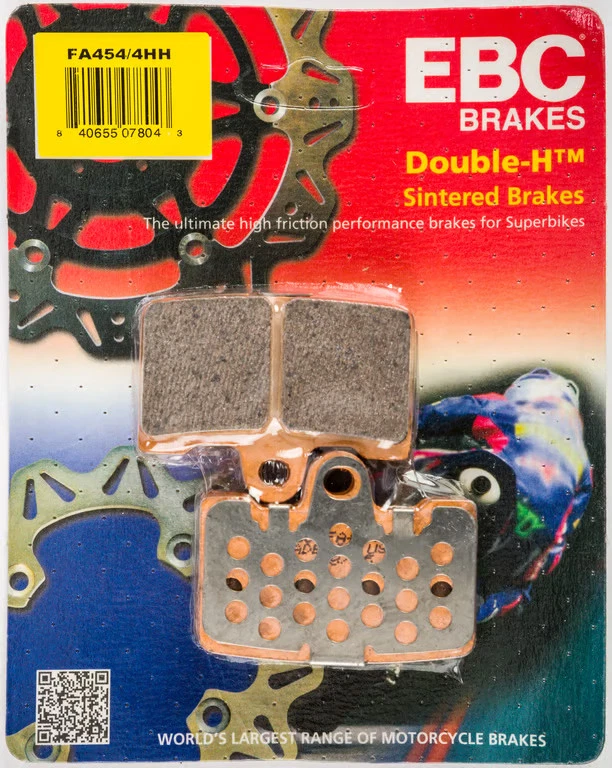 08-10 Buell 1125 R Ebc Brake Disc Pads Front FA454/4HH 61-1480 1721-0802 161024 - Image 3 of 4