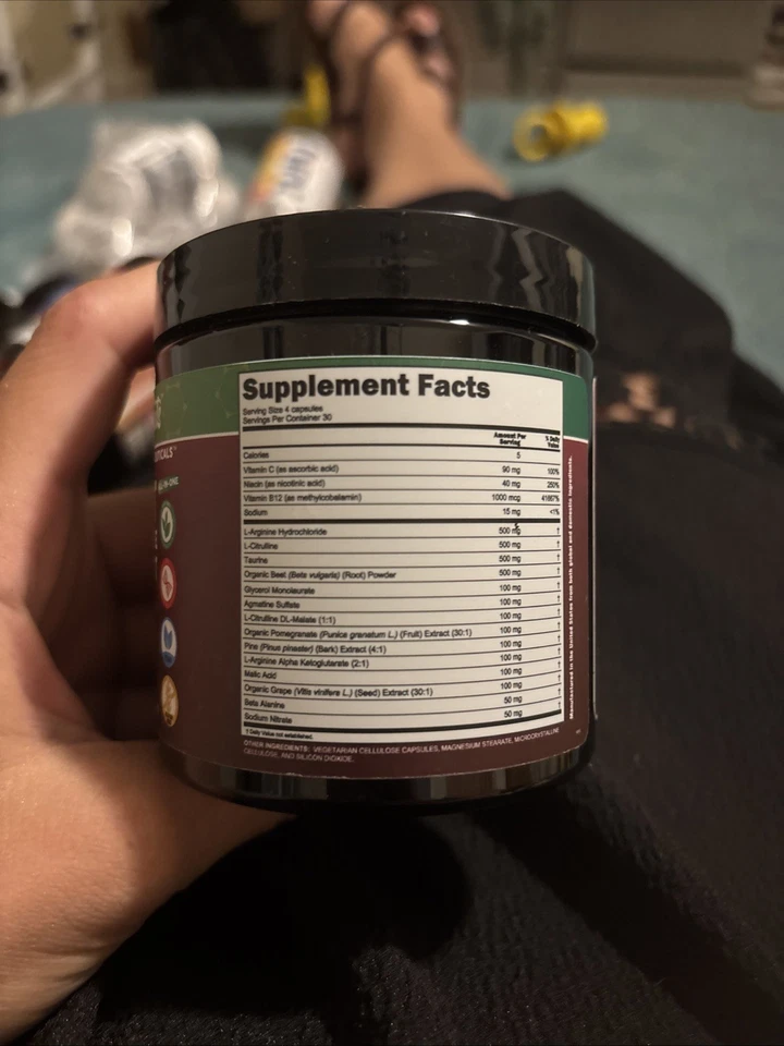 Remolacha Nutra Nitro limpia Foto 2 de 3