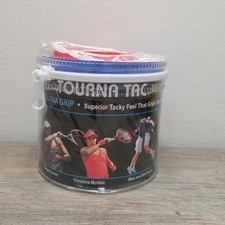 Tourna TAC XL Overgrip 30 Pack: Tourna Grip Tennis Overgrips, White